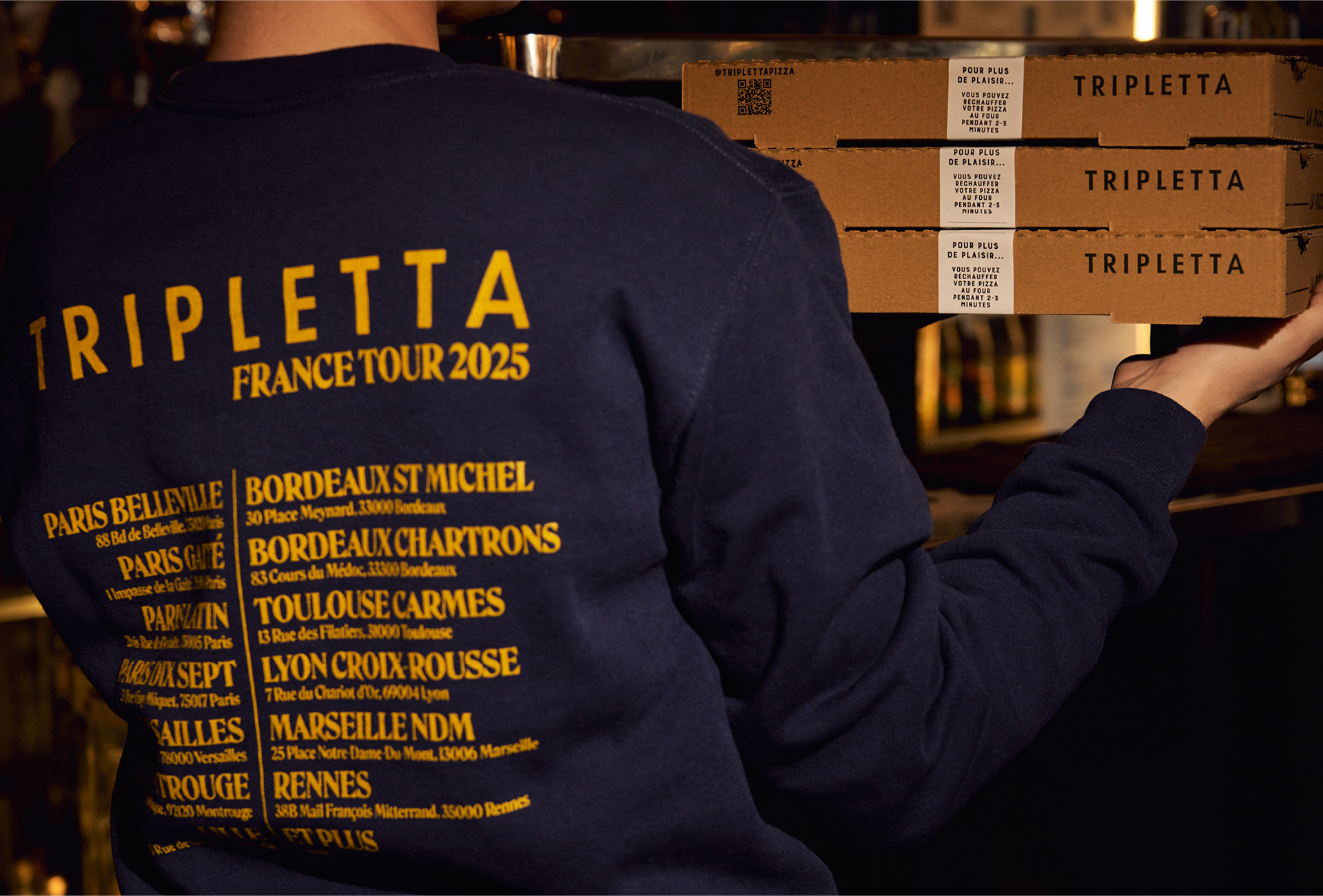 Tripletta - Identité Visuelle du restaurant