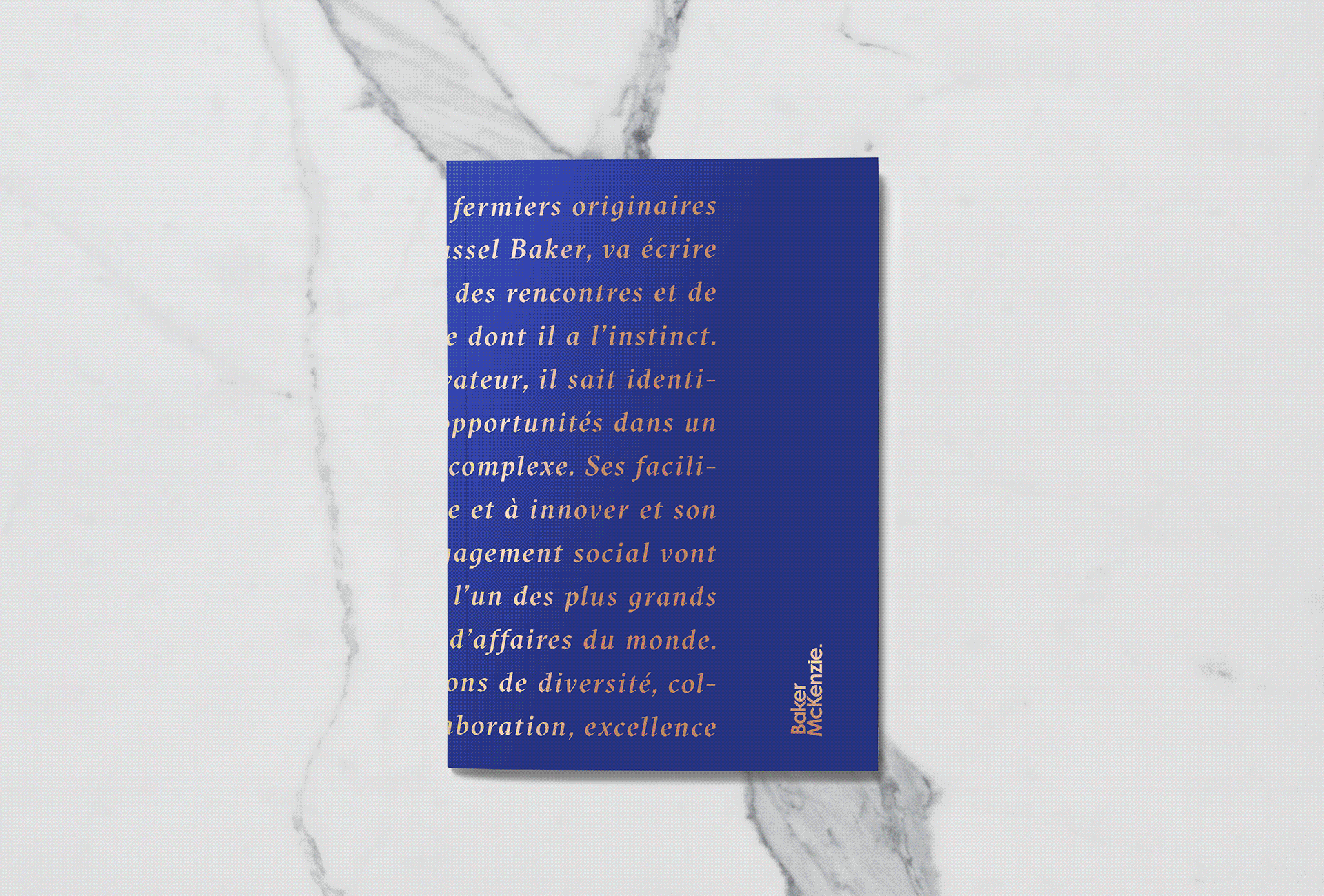 Baker McKenzie - Livre blanc du cabinet