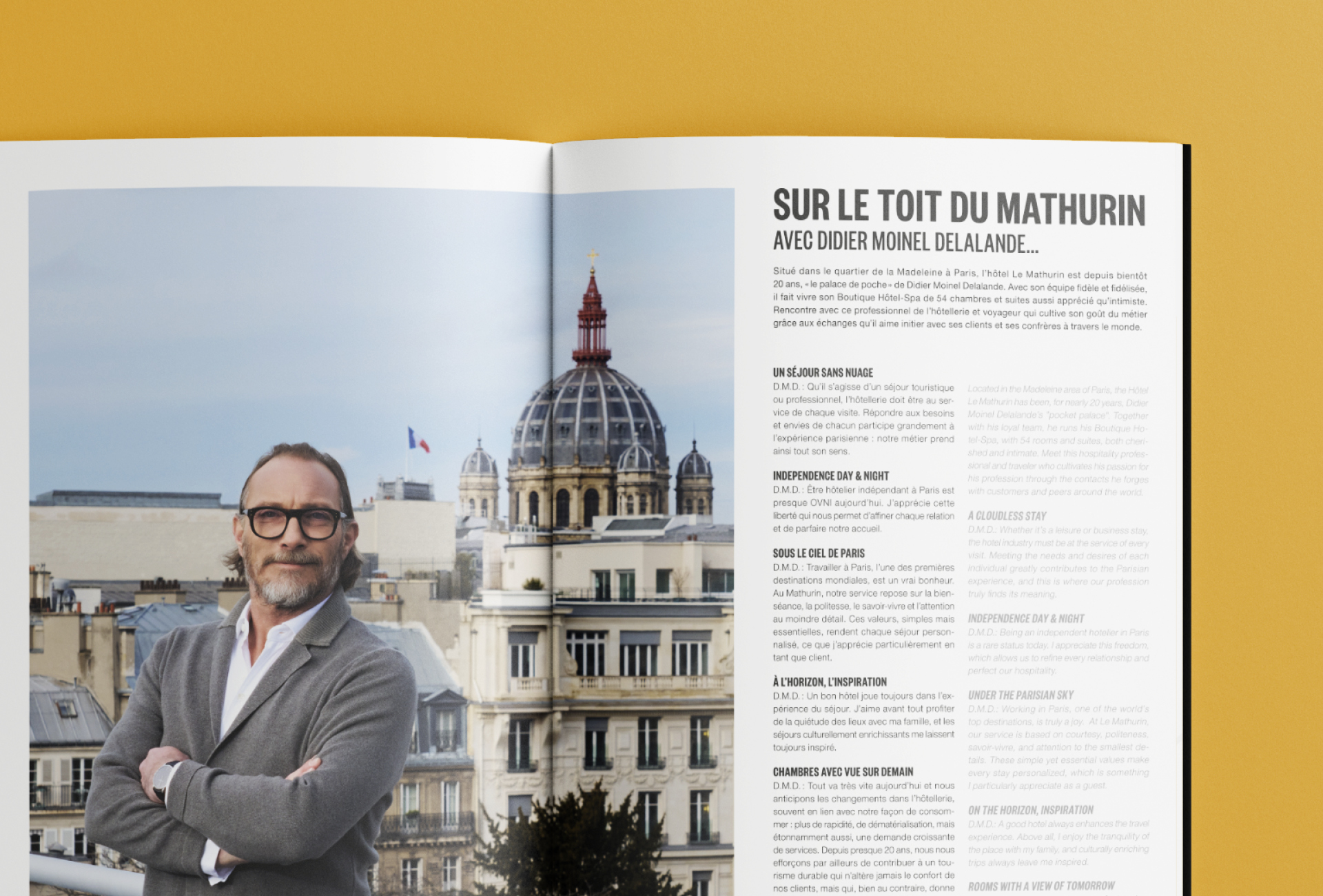 Le Mathurin - Campagnes d'annonces presse, magazine EnVols