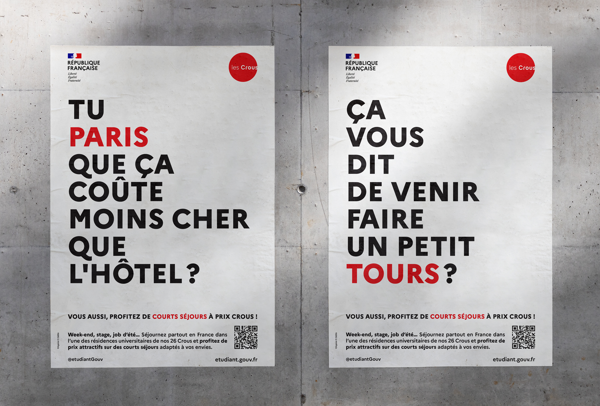 Les Crous - Campagne offre « Courts séjours »