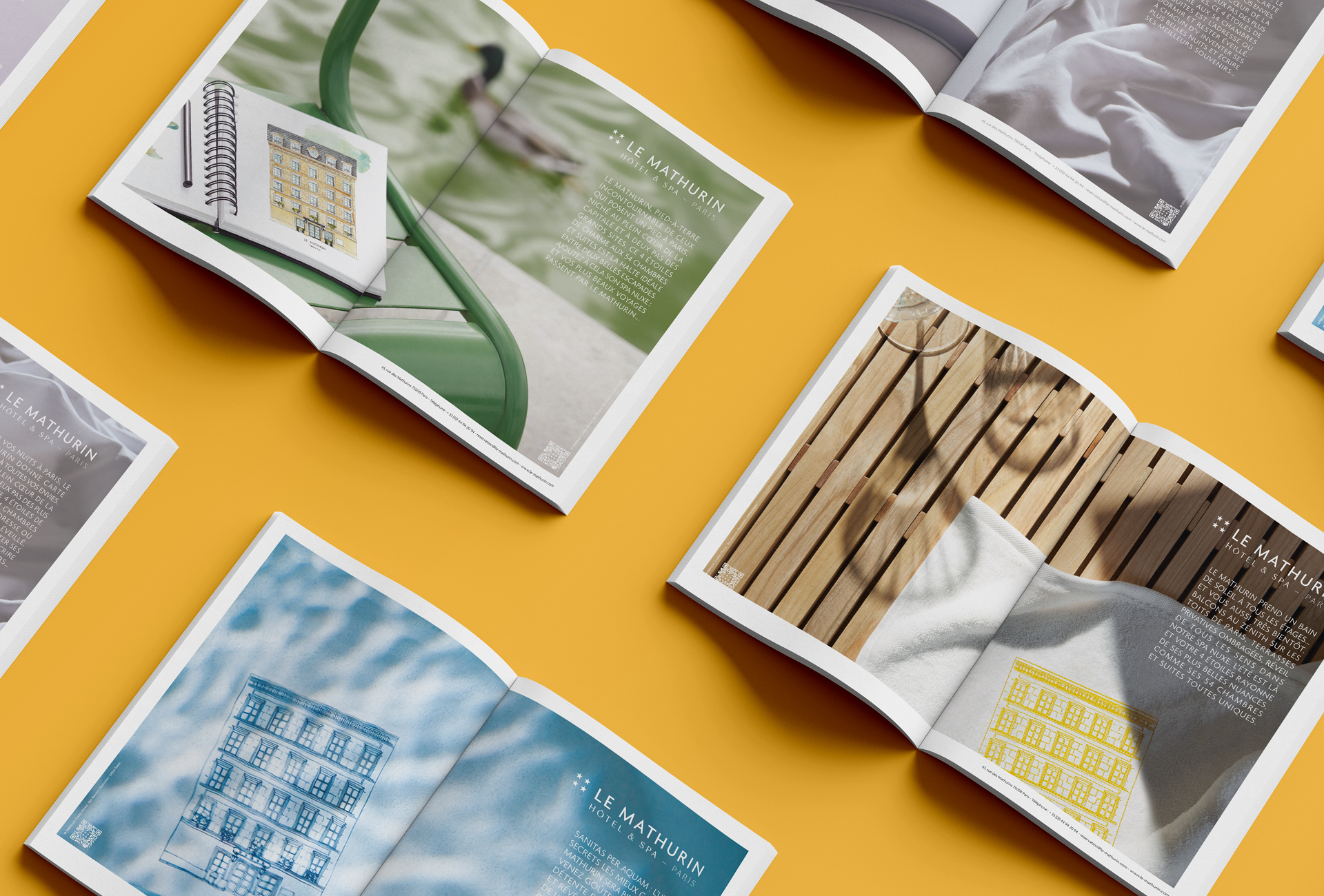 Le Mathurin - Campagnes d'annonces presse, magazine EnVols AIR FRANCE