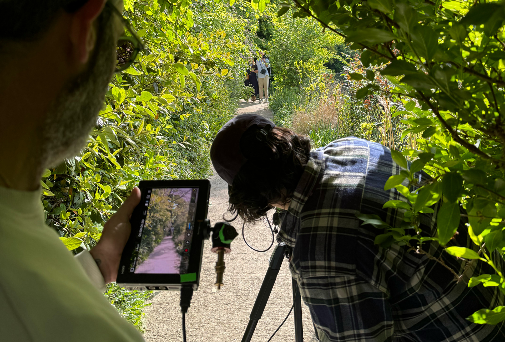 Backstage tournage pour Herbert Frère Sœur