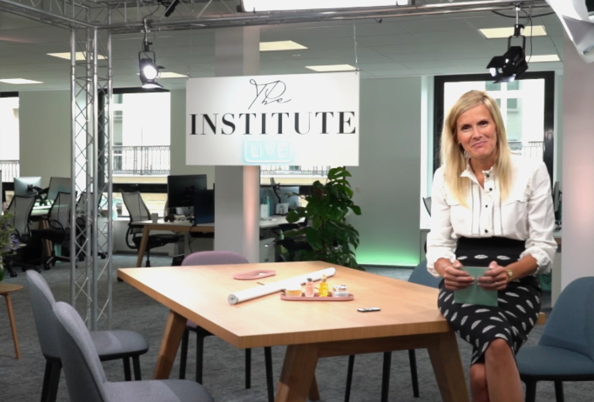 Darphin - Tournage The Institute Live