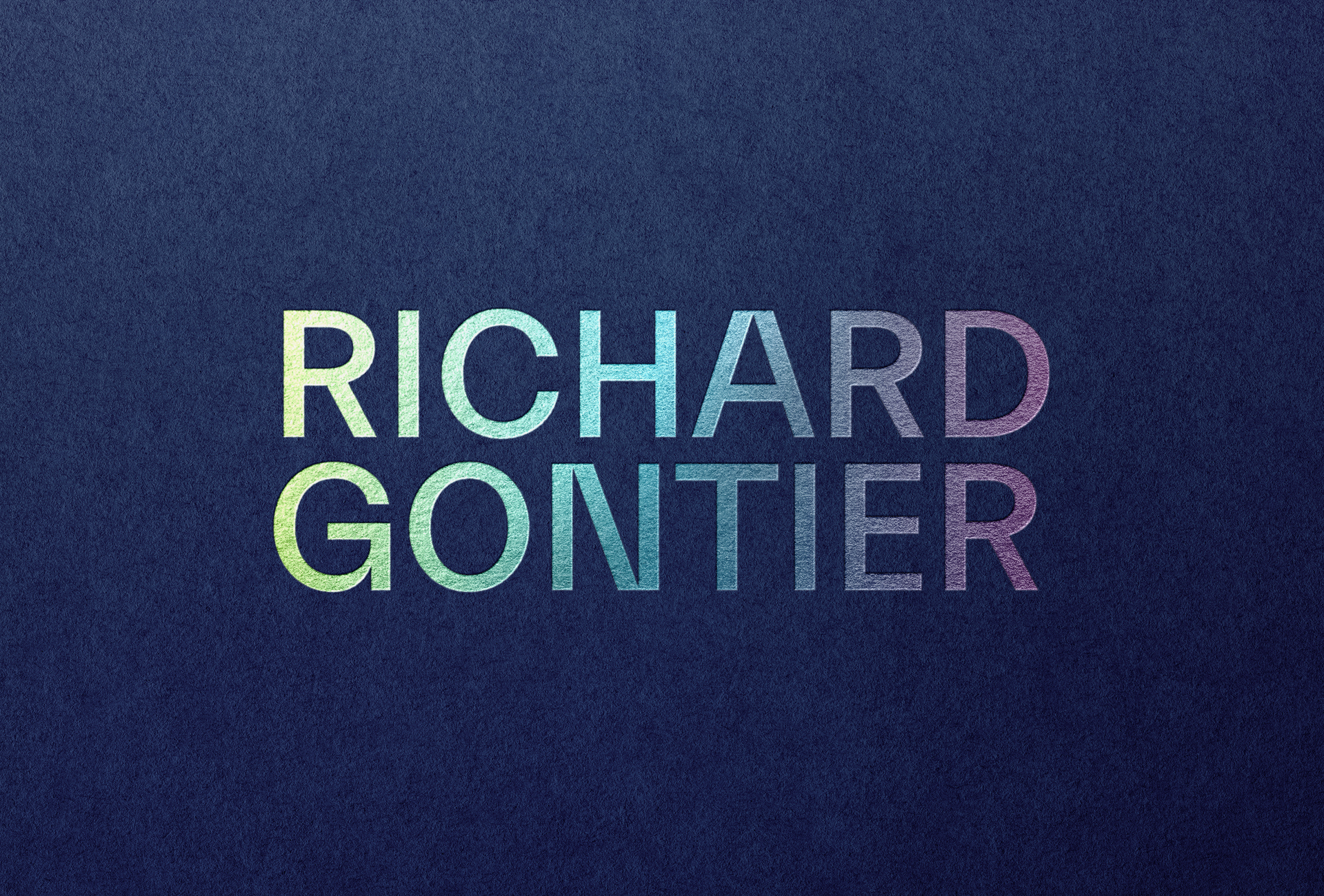 Richard Gontier, Avocat - Identité visuelle