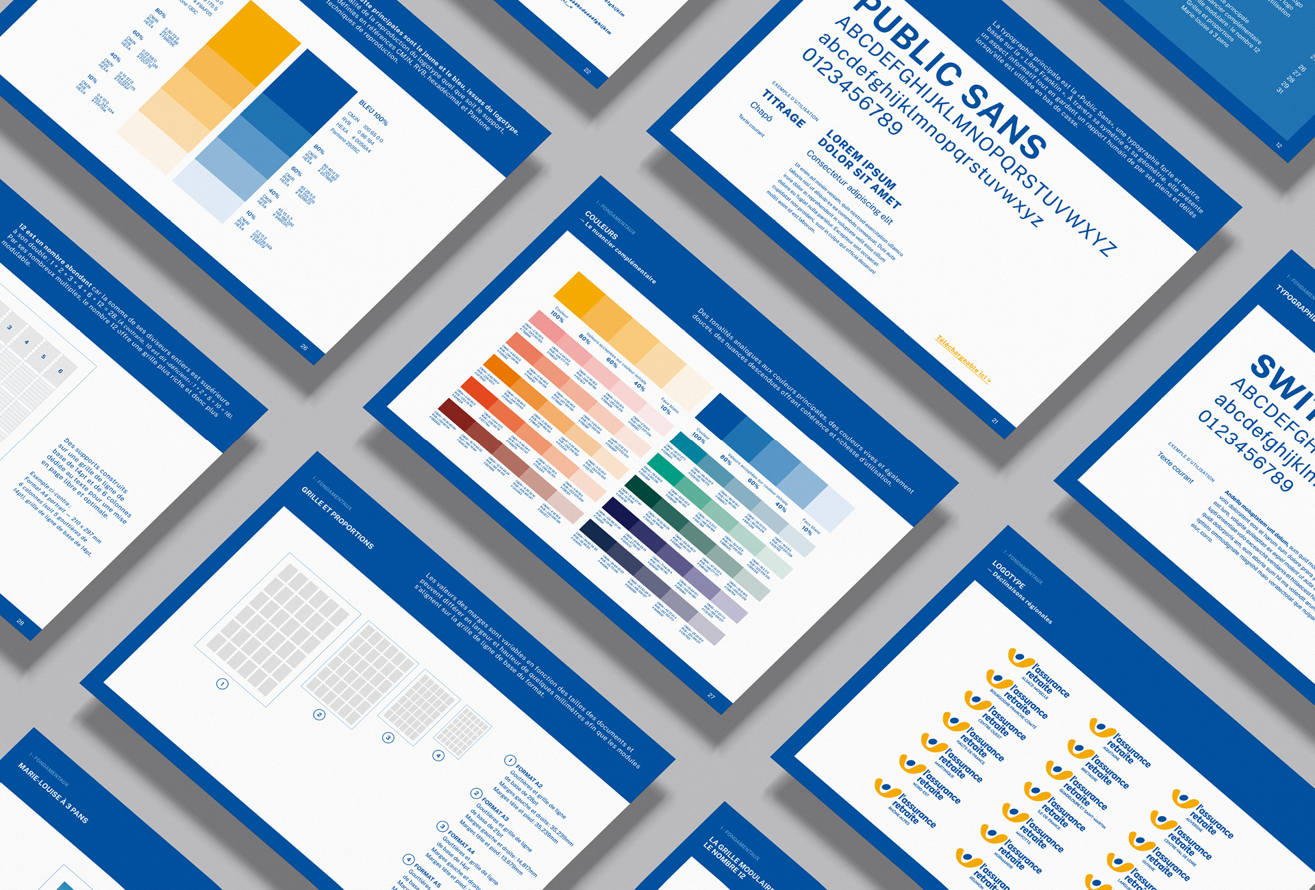 Assurance retraite - Charte graphique