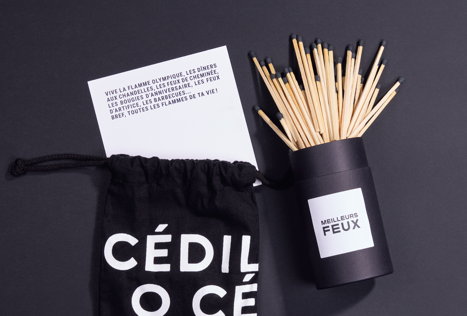 O Cédille - Vœux "Meilleurs feux"