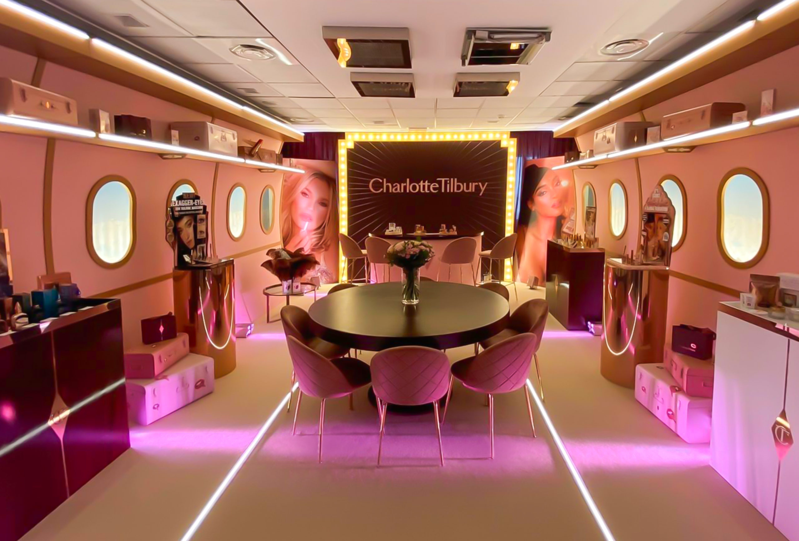 Charlotte Tilbury - Meeting room - Salon du travel retail (TFWA)