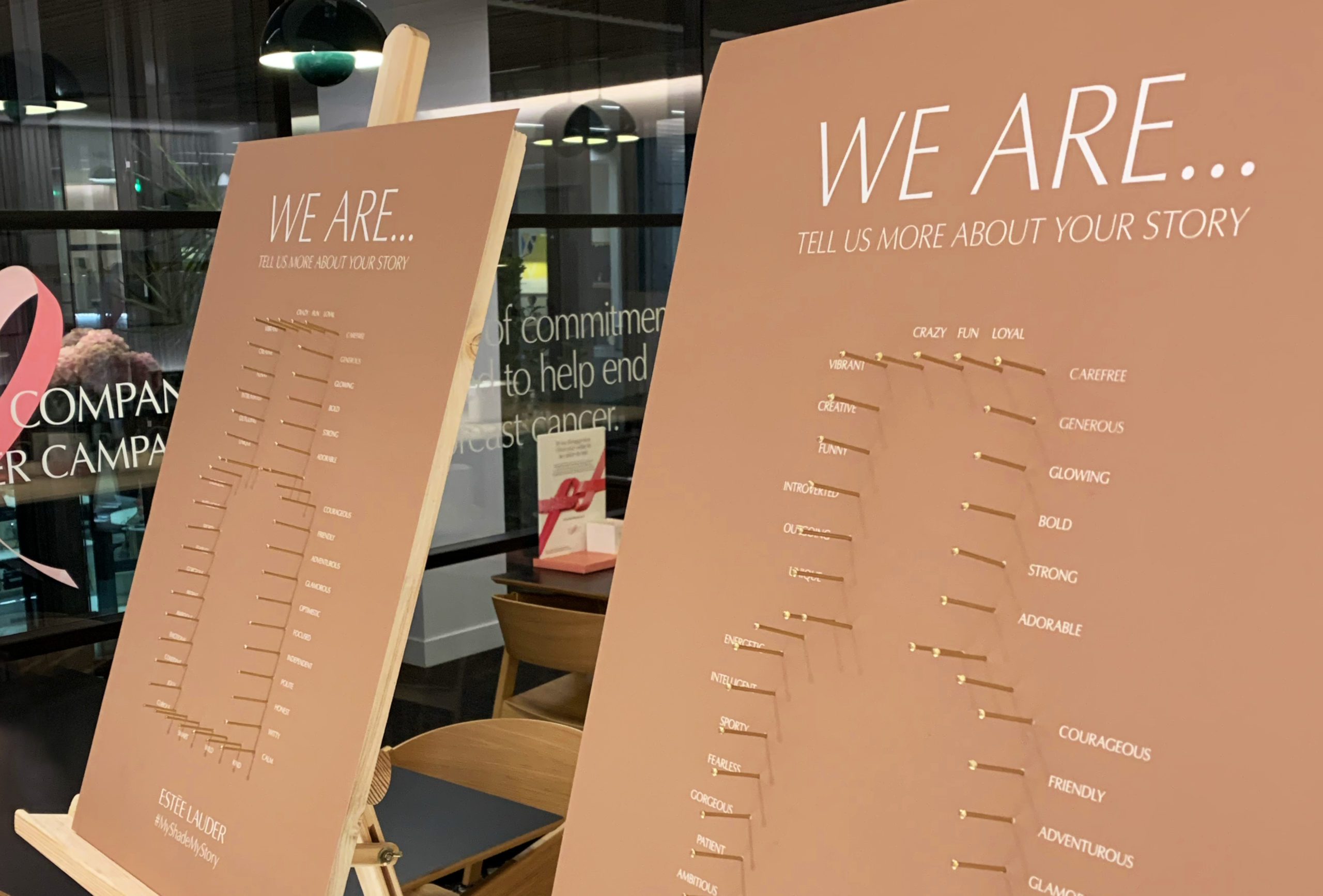 Estée Lauder Companies - Concept et scénographie My Shade My Story